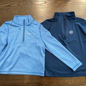 2-Pack Vineyard Vines Sankaty Quarter-Zip Pullover, Size 6